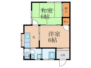 徳嶋様平屋の物件間取画像